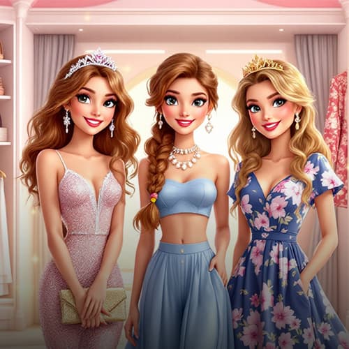 Modern Princess Dress Up