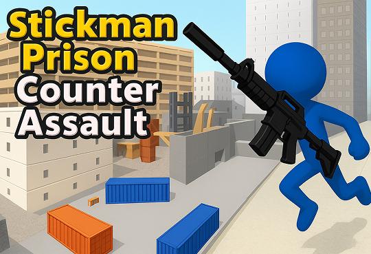 Stickman Prison Counter Assault