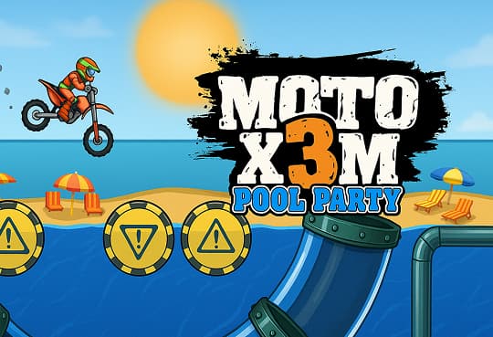Moto X3M Pool Party