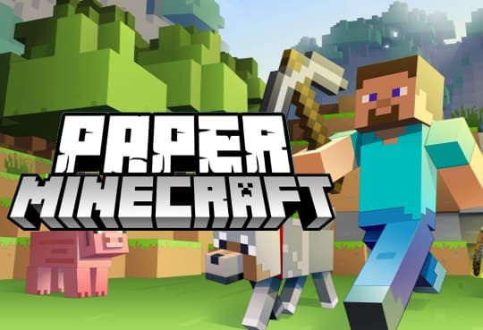 Paper Minecraft