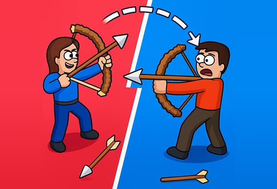 Two Archers Bow Duel