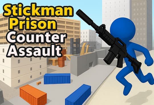 Stickman Prison Counter Assault