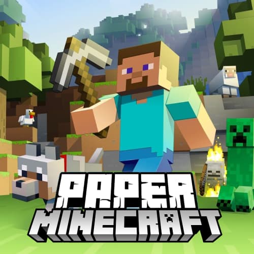 Paper Minecraft